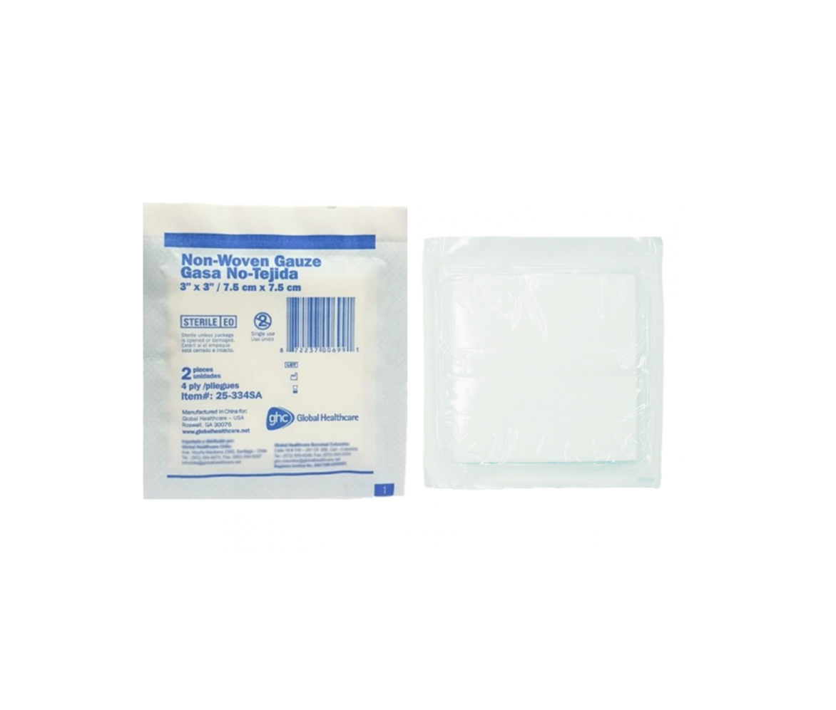 gasa no tejida estéril ghc 7,5 × 7,5 cm – uso podológico profesional gasa no tejida estéril ghc 7,5 × 7,5 cm – uso podológico profesional