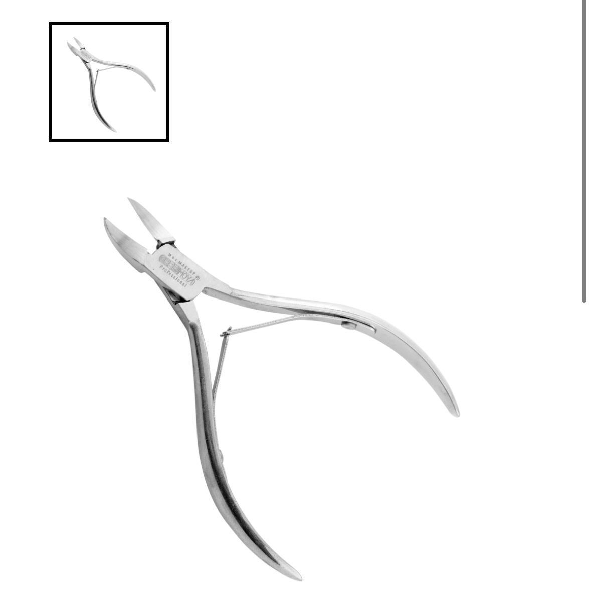 alicate cortaúñas podológico cherimoya – acero inoxidable profesional alicate cortaúñas podológico cherimoya – acero inoxidable profesional