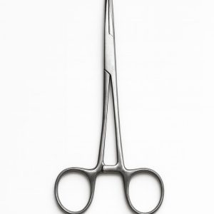 pinza hemostática recta de acero alemán